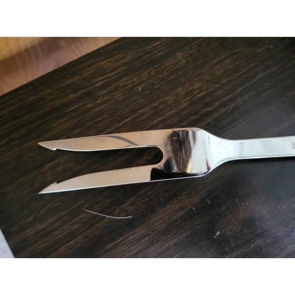 Inox Bonny 18/8 Stainless 2 Prong Meat Fork - Edelstahl Rostfrei - Picture 7 of 8